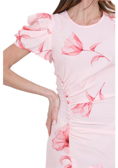 DRAPPEGGIO E BOTTONCINI SPACCO MAR DE MARGARITAS | Abiti | KRISTEL-01537-PTTS0053AR14